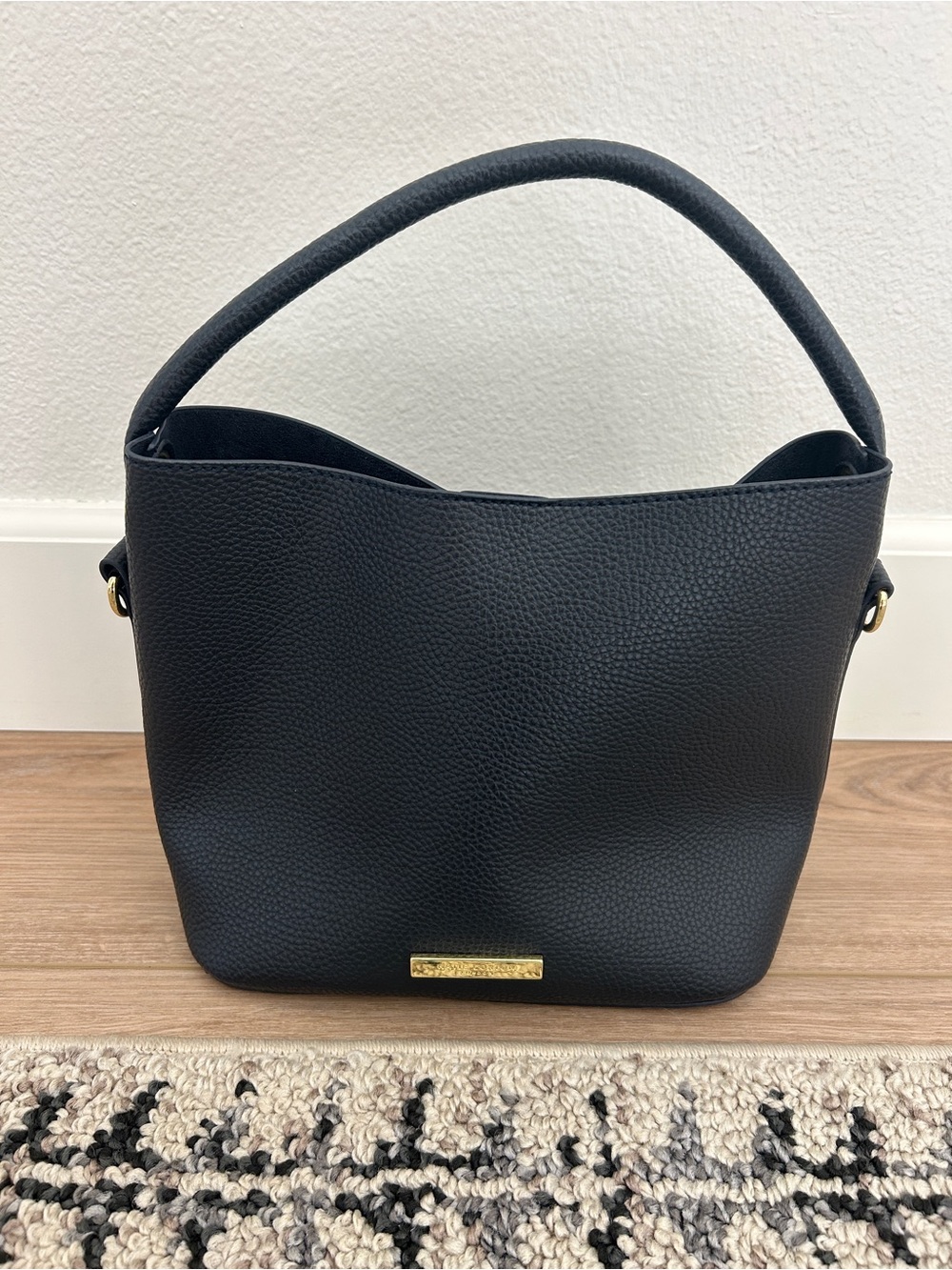 Navy crossbody handle bag purse